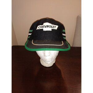 Vintage Chevrolet Chevy Snapback Hat 3 Stripes One Size